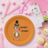 Thanksgiving Turkije Papieren Bordje (Feest)