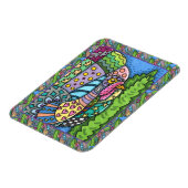 THANKSGIVING TURKIJE, PATCHWORK VEREN, VOLKSKUNST MAGNEET (Linkerzijde)