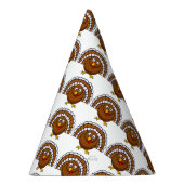 Thanksgiving Turkije Petten Feesthoedjes (Rechts)