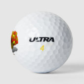 Thanksgiving Turkije Pilgrim Golfballen (Logo)