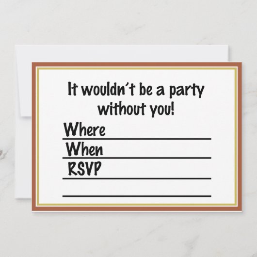 Thanksgiving Turkije Pilgrim Kaart (Achterkant)