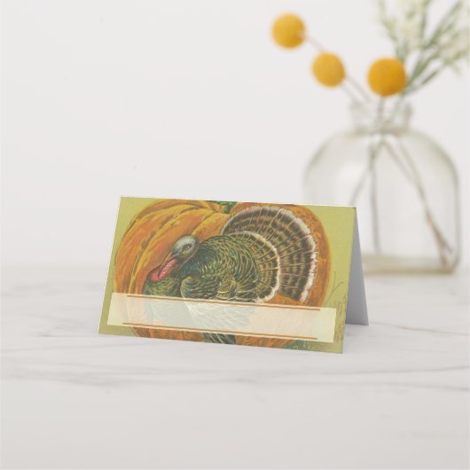  Thanksgiving Turkije Plaatskaartje (Voorkant)