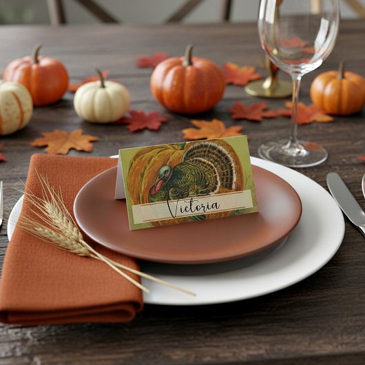  Thanksgiving Turkije Plaatskaartje