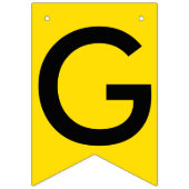 Thanksgiving Turkije Pompoen Bunting Banner (Derde vlag)