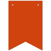 Thanksgiving Turkije Pompoen Bunting Banner (Tweede vlag)