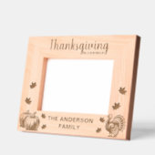 Thanksgiving Turkije Pompoenen Bladeren Custom Gegraveerde Lijstjes (Links)