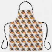 Thanksgiving Turkije Pompoenen Schort (Voorkant)