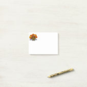 Thanksgiving Turkije Post-it® Notes (Op bureau)
