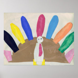 Thanksgiving Turkije Poster