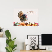 Thanksgiving Turkije Poster (Thuiskantoor)