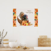 Thanksgiving Turkije Poster (Keuken)
