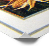  Thanksgiving Turkije Poster (Hoek)