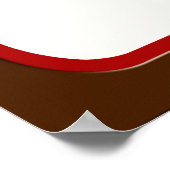 Thanksgiving Turkije Poster (Hoek)