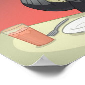 Thanksgiving Turkije Poster (Hoek)