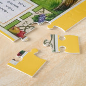 Thanksgiving  Turkije Puzzle Legpuzzel (Zijkant)