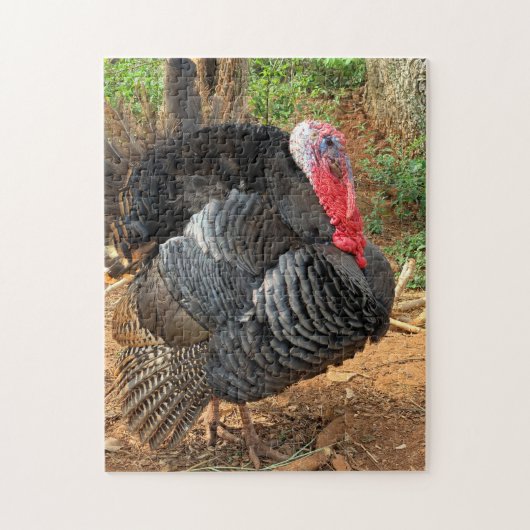 Thanksgiving Turkije Puzzle Legpuzzel (Verticaal)