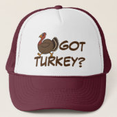 Thanksgiving Turkije Retro Trucker Hoed Trucker Pet (Voorkant)