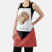 Thanksgiving Turkije Schattigee Geometrische Kleur Schort (Insitu)