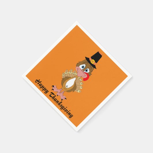 Thanksgiving Turkije Servet (Hoek)