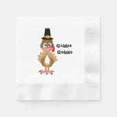 Thanksgiving Turkije Servet (Voorkant)