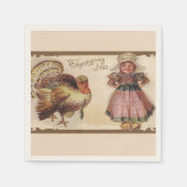  Thanksgiving Turkije Servetten (Voorkant)
