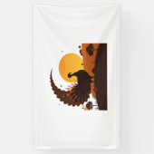 Thanksgiving Turkije Silhouet – Sunset Harvest SC Spandoek (Verticaal)