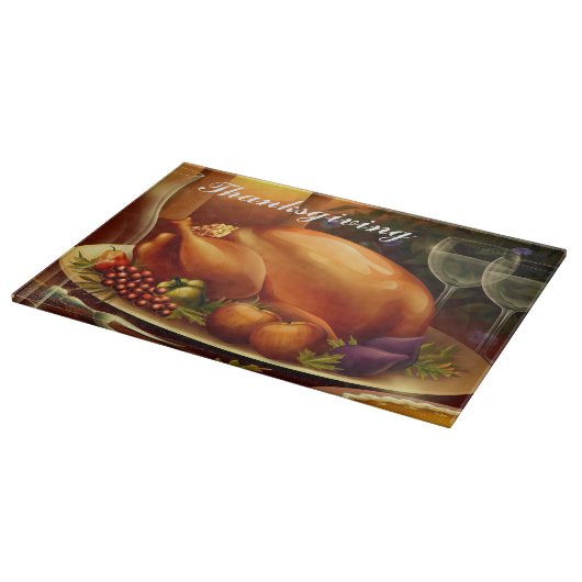 Thanksgiving Turkije Snijplank (Hoek)