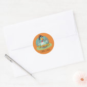 Thanksgiving Turkije Sticker1½ inch (vel 20) Ronde Sticker (Envelop)