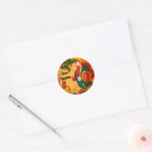 Thanksgiving Turkije Stickers (Envelop)