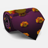 Thanksgiving Turkije Stropdas (Opgerold)