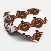 Thanksgiving Turkije Stropdas (Opgerold)