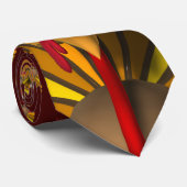 Thanksgiving Turkije Stropdas (Opgerold)