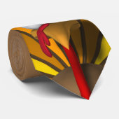 Thanksgiving Turkije Stropdas Wat is er voor diner (Opgerold)