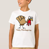 Thanksgiving Turkije T-shirt (Voorkant)