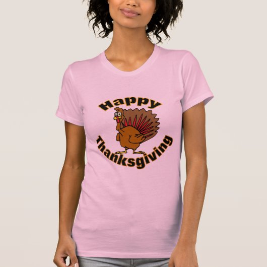 Thanksgiving Turkije T-shirt (Voorkant)