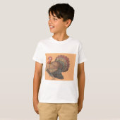 Thanksgiving Turkije T-shirt (Voorkant volledig)