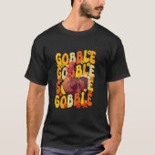 Thanksgiving Turkije T Shirt (Voorkant)