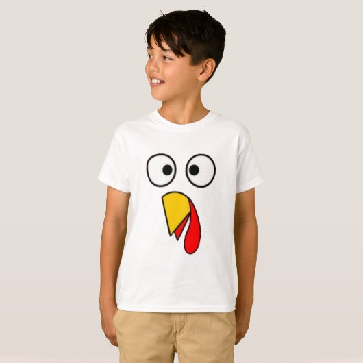 Thanksgiving Turkije: T - shirts (Voorkant volledig)