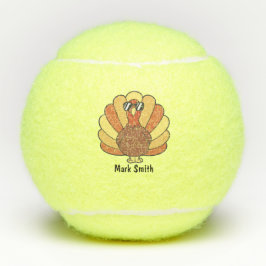 Thanksgiving Turkije Tennisballen