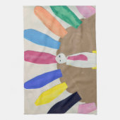 Thanksgiving Turkije Theedoek (Verticaal)