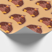 Thanksgiving Turkije Thunder_Cove Cadeaupapier (Hoek)