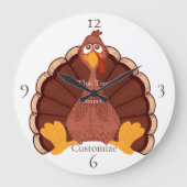 Thanksgiving Turkije Thunder_Cove Grote Klok (Voorkant)