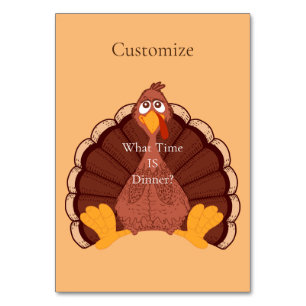 Thanksgiving Turkije Thunder_Cove Kaart