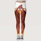 Thanksgiving Turkije Thunder_Cove Leggings (Voorkant)