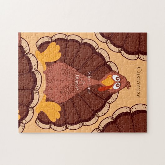 Thanksgiving Turkije Thunder_Cove Legpuzzel (Horizontaal)
