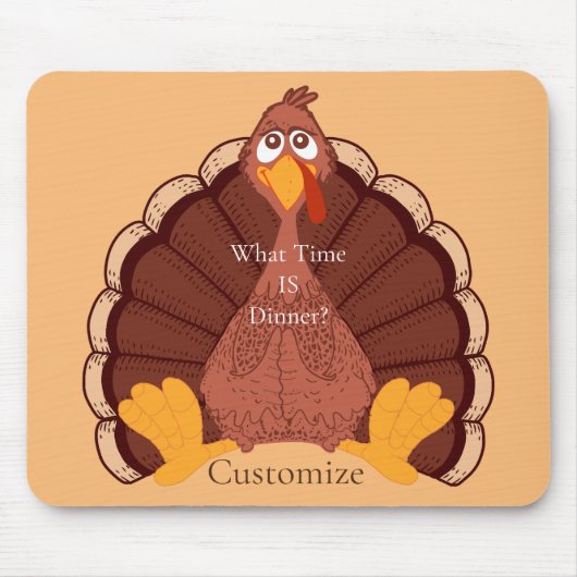 Thanksgiving Turkije Thunder_Cove Muismat (Voorkant)