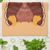 Thanksgiving Turkije Thunder_Cove Theedoek (Gevouwen)