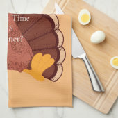 Thanksgiving Turkije Thunder_Cove Theedoek (Quarter Fold)