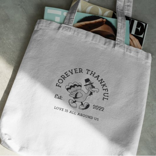 Thanksgiving Turkije Tote Bag