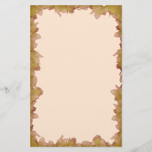 Thanksgiving Turkije Trio Briefpapier (Achterkant)